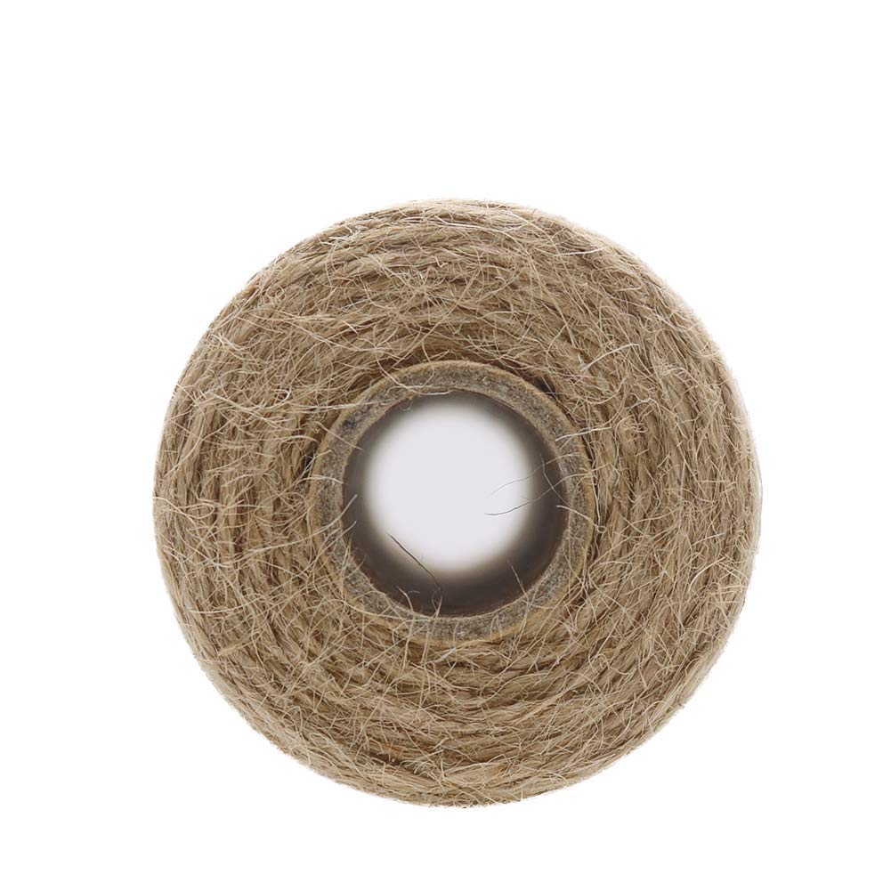 Twine Jute Natural - เชือกป่านจูท 2 มม. 3 เส้น ยาว