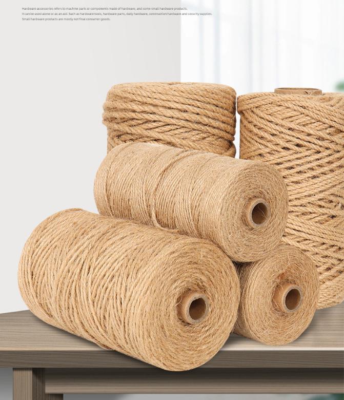 เชือกป่านธรรมชาติ 100 เมตร สำห - Twine Jute Natural บทวิจารณ์และราคา