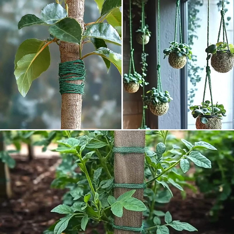 เชือกป่านธรรมชาติสำหรับสวน ขนา - Twine Jute Natural บทวิจารณ์และราคา