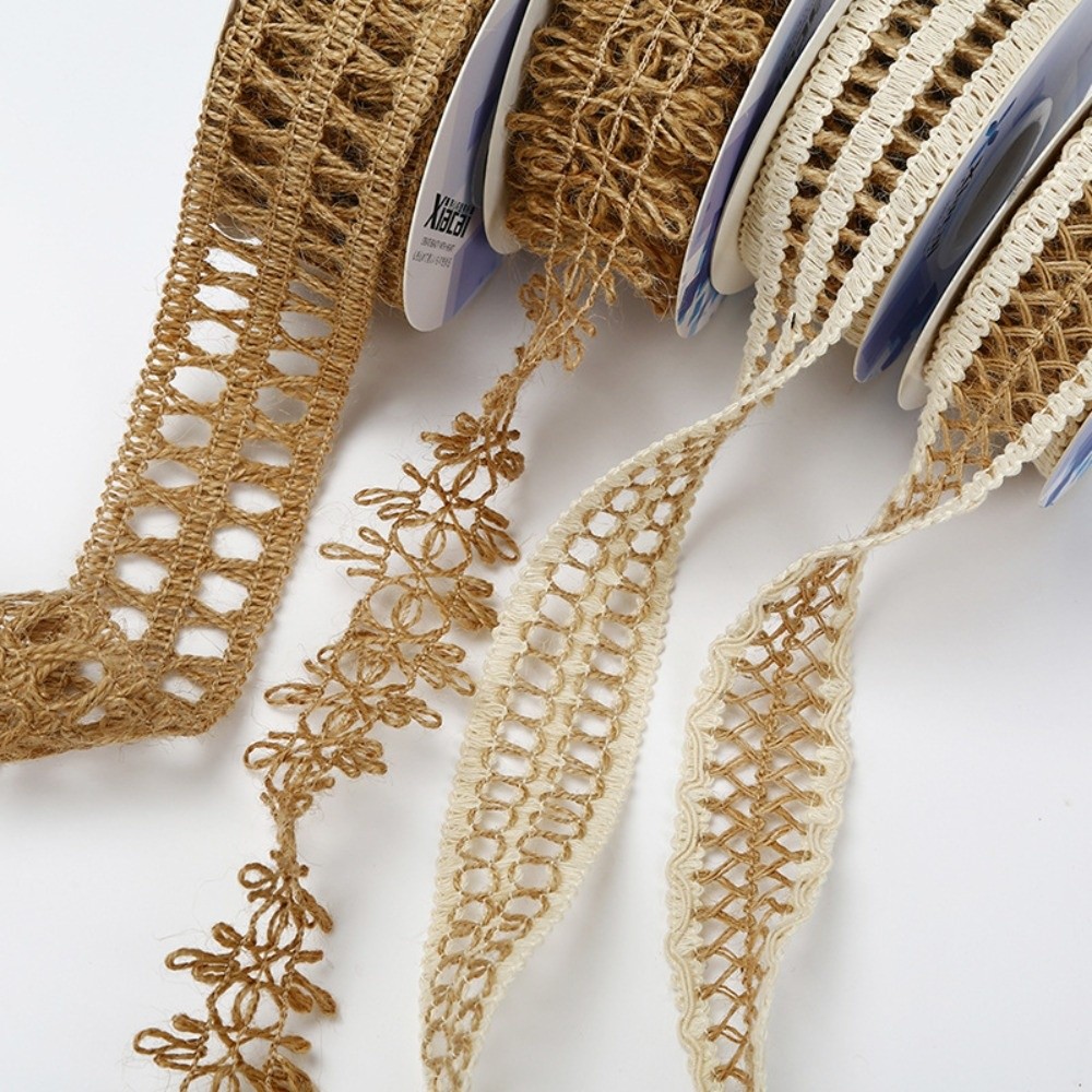 ริบบิ้นผ้ากระสอบสไตล์โบโฮ ทำมื - Twine Jute Natural บทวิจารณ์และราคา