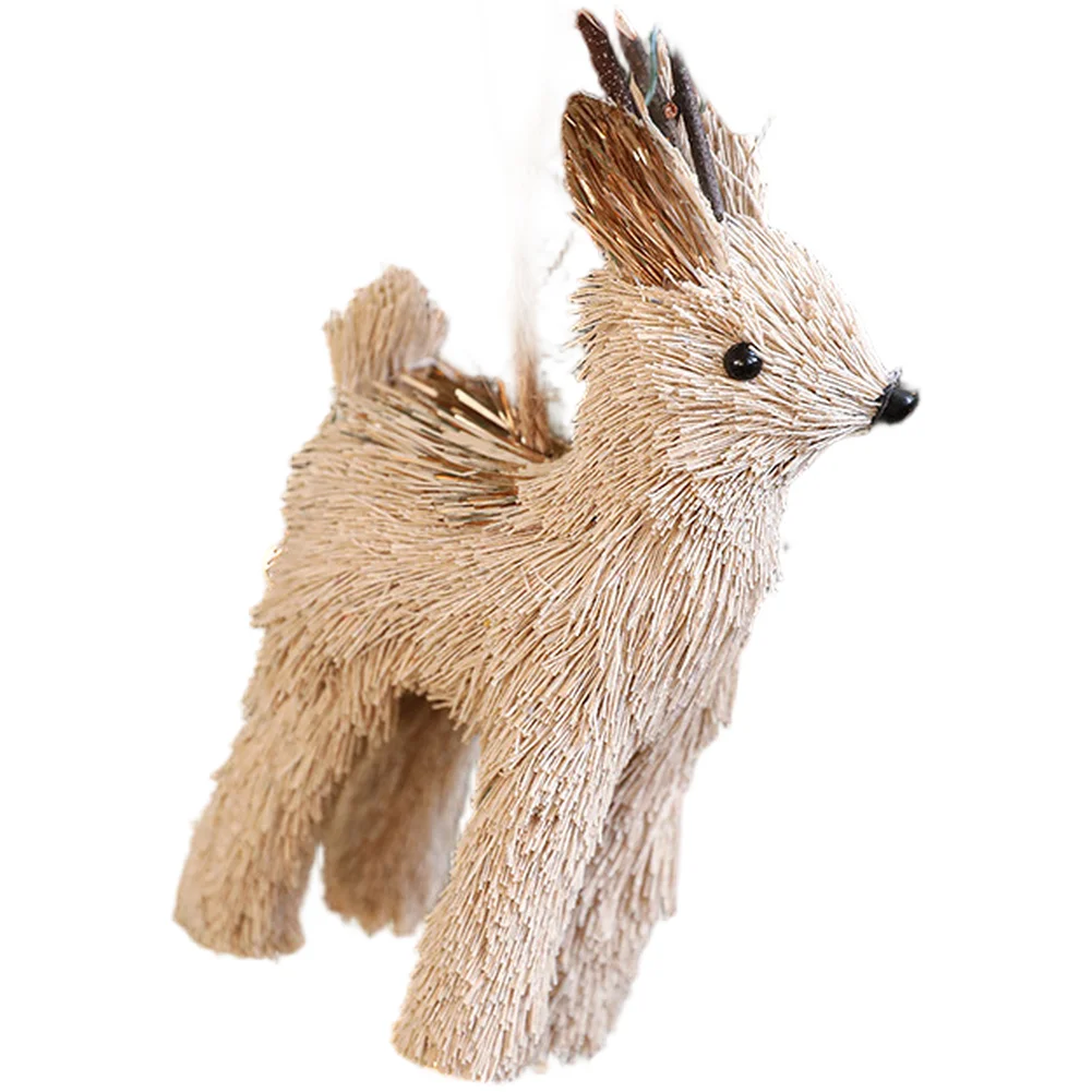 เครื่องประดับรูปกวางทำจากฟางธร - Twine Jute Natural บทวิจารณ์และราคา