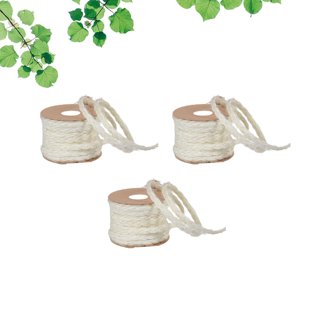 เชือกปอกระเจาหนา 5 ม. น้ำหนักเ - Twine Jute Natural บทวิจารณ์และราคา