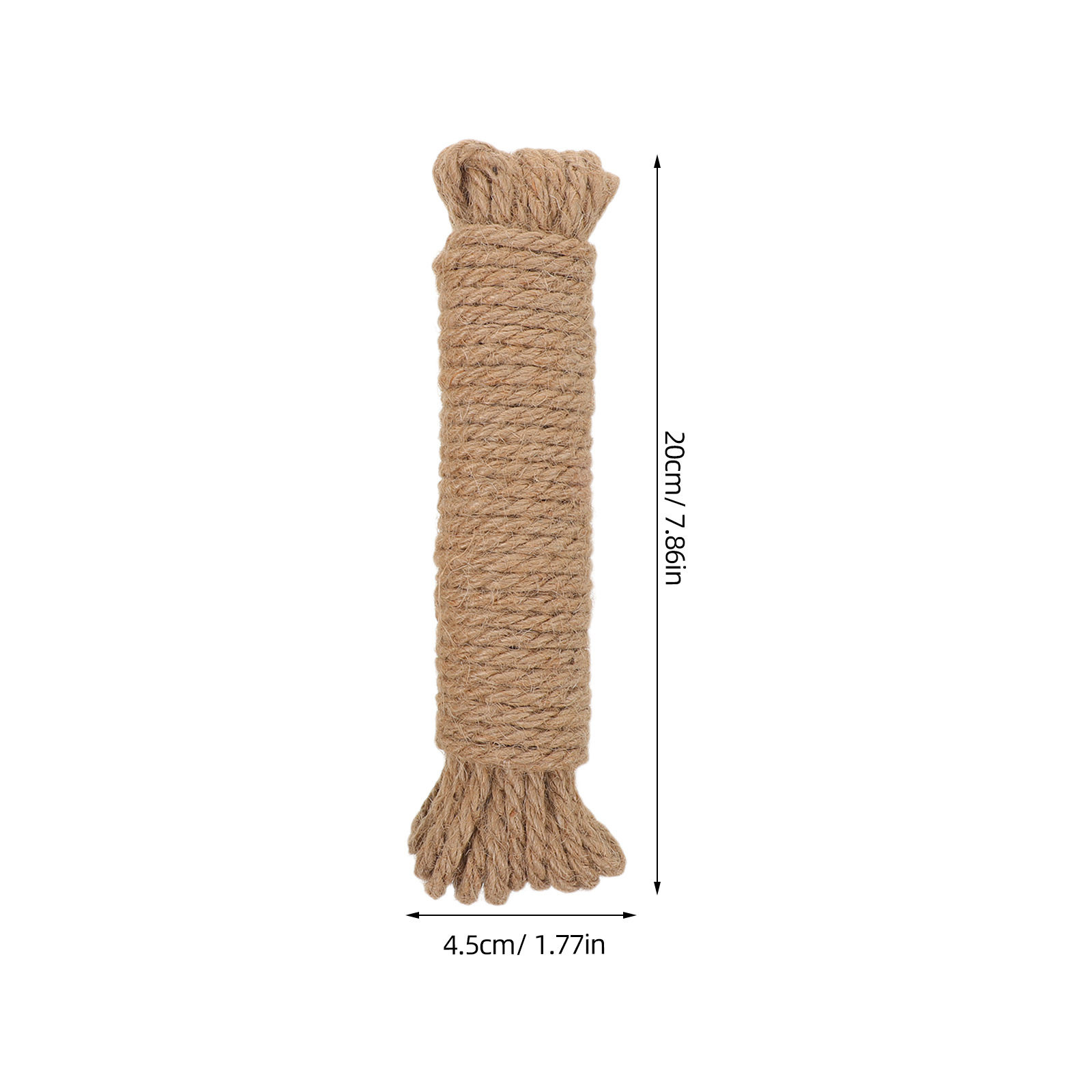 เชือกป่านถักมือแบบวินเทจ 4 ม้ว - Twine Jute Natural บทวิจารณ์และราคา