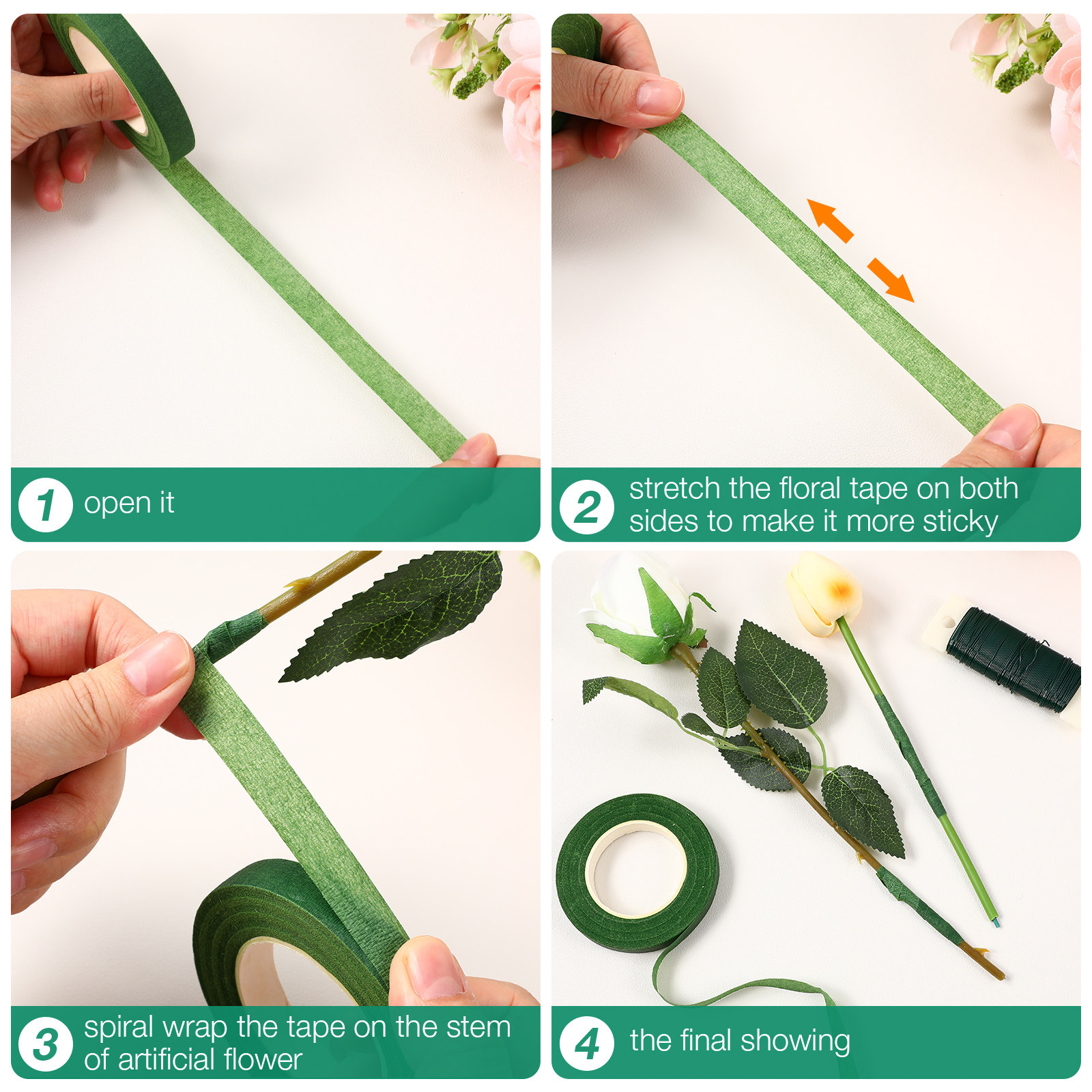 ชุดอุปกรณ์จัดดอกไม้ 1 ชุด ประก - Florist Wreath Supply บทวิจารณ์และราคา