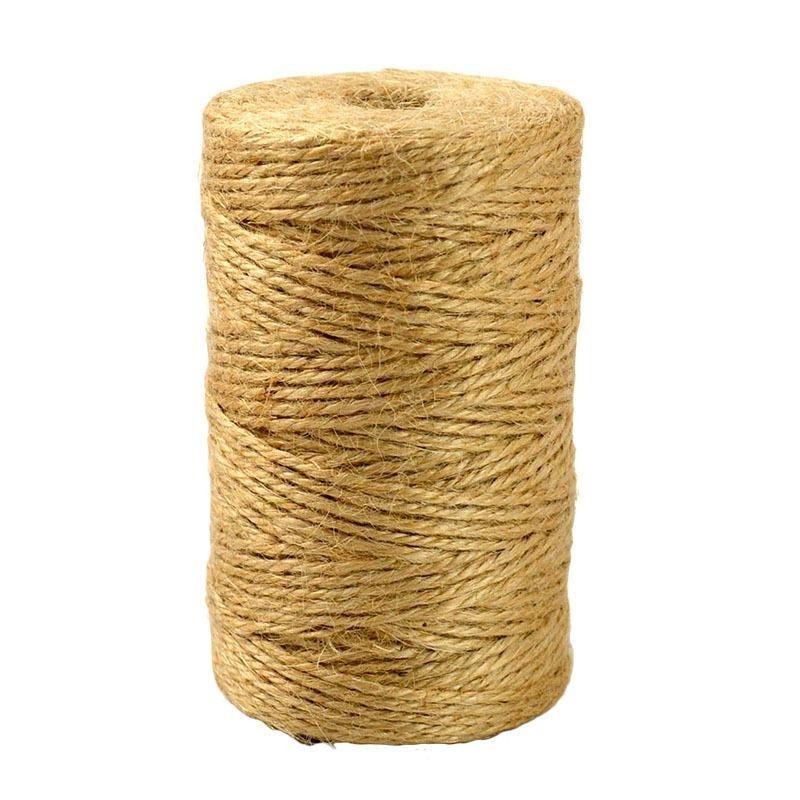 เชือกป่านจู๊ต 100 เมตร ไซซอลธร - Twine Jute Natural บทวิจารณ์และราคา