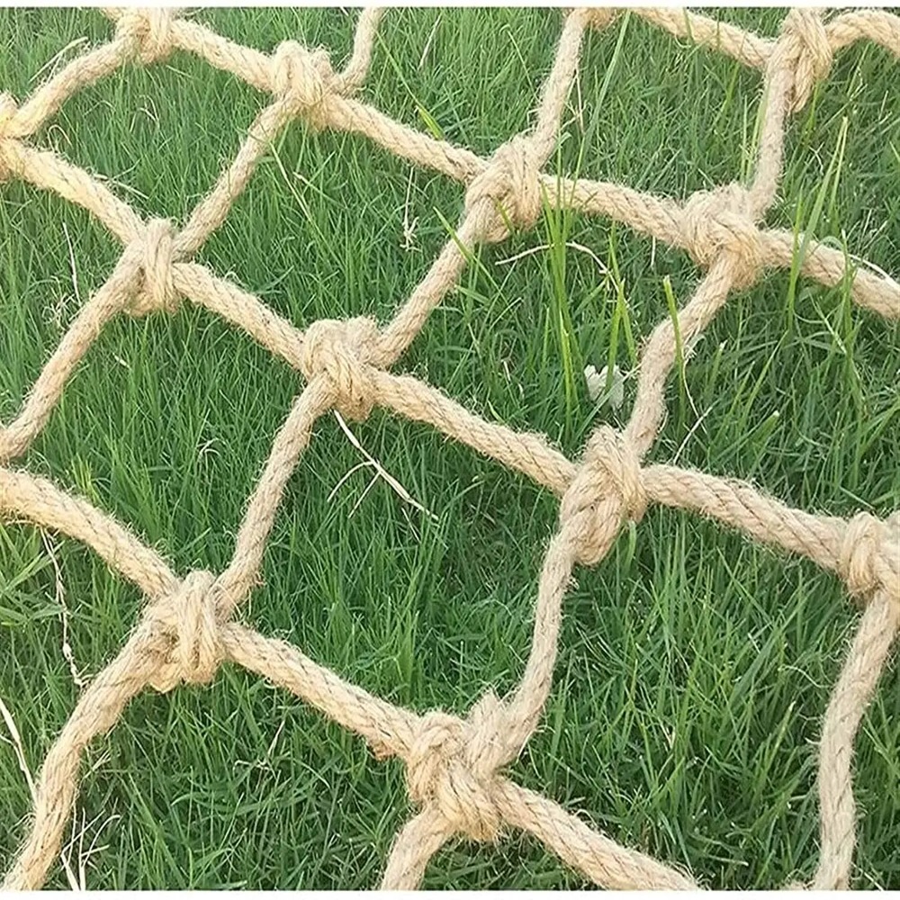 ตาข่ายปีนป่ายจากเชือกป่านธรรมช - Twine Jute Natural บทวิจารณ์และราคา